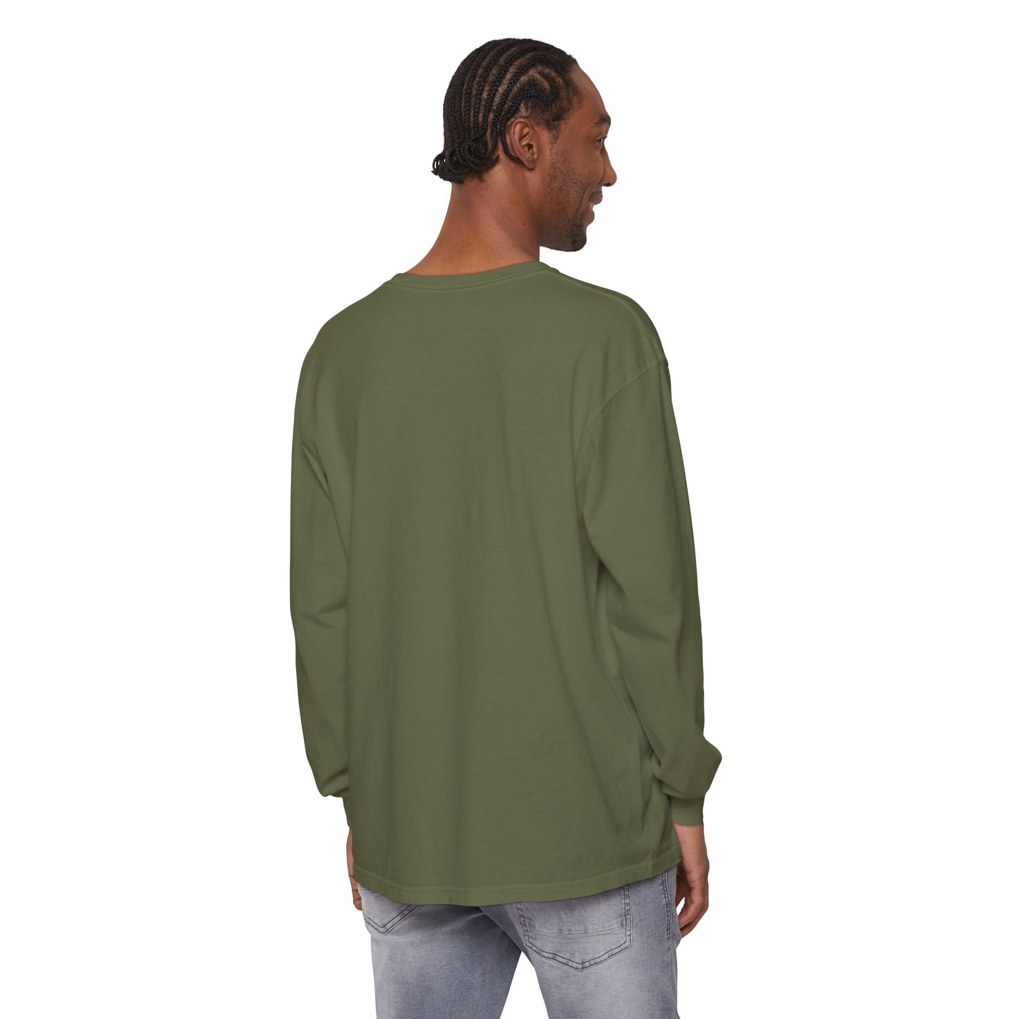 Inspirational Long Sleeve T-Shirt - 'Give Faith a Fighting Chance' - Anchor23